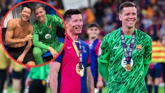 Tak Lewandowski i Szczęsny świętowali mistrzostwo. Ten szczegół przykuł uwagę. Zdjęcie obiegło świat 
