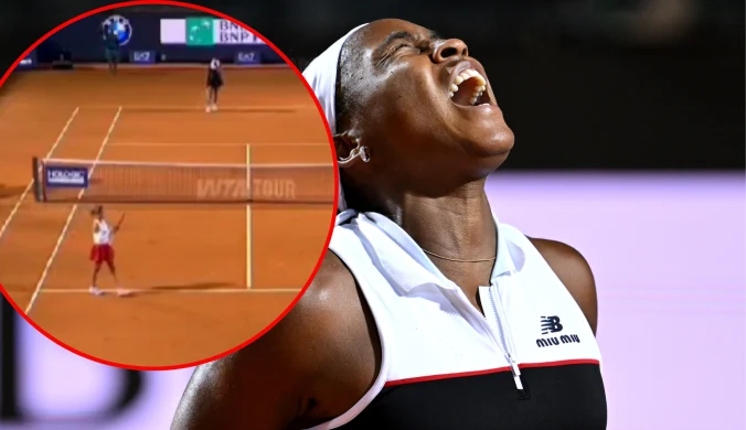 Coco Gauff nie wytrzymała, sceny w Rzymie. Interweniować musiała sędzia