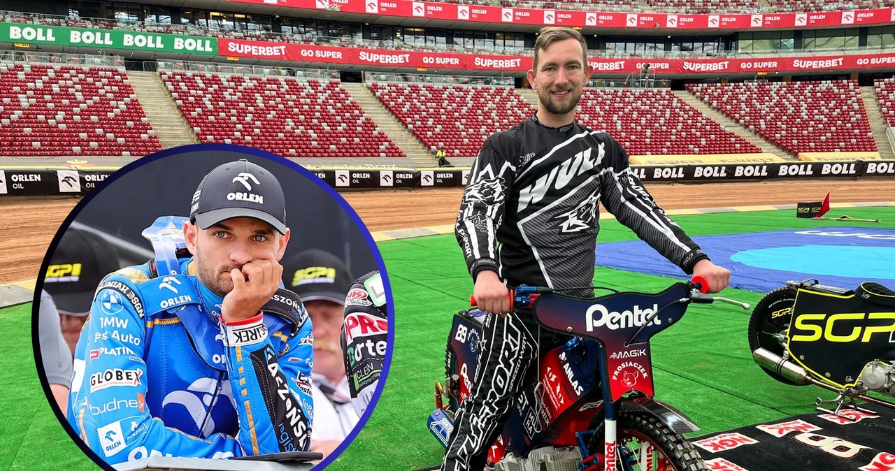 Bartosz Zmarzlik tylko się uśmiechnął, gdy widział nieporadnych dziennikarzy na motocyklach żużlowych