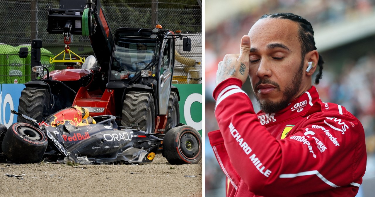 Wielka klęska Ferrari we Włoszech. Dwa poważne wypadki. Piastri z pole position