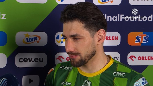 JSW Jastrzębski Węgiel przegrał z Aluron CMC Wartą Zawiercie 2:3 w drugim półfinale siatkarskiej Ligi Mistrzów. - "American dream" to za mało, żeby to opisać. Nigdy nawet nie marzyłem o tym, by być w finale Ligi Mistrzów - powiedział w rozmowie z Bożeną Pieczko z Polsatu Sport Patryk Łaba, przyjmujący Aluronu CMC Warty.