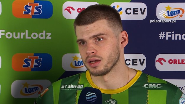 JSW Jastrzębski Węgiel przegrał z Aluron CMC Wartą Zawiercie 2:3 w drugim półfinale siatkarskiej Ligi Mistrzów. - Dla mnie Patryk Łaba jest ewenementem na skalę światową i zasługuje na takie mecze - powiedział w rozmowie z Bożeną Pieczko z Polsatu Sport Bartosz Kwolek, przyjmujący Aluronu CMC Warty.