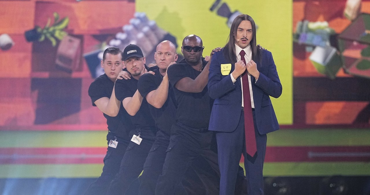 Eurowizja 2025: Szalona fanka wtargnęła na scenę podczas występu Estonii