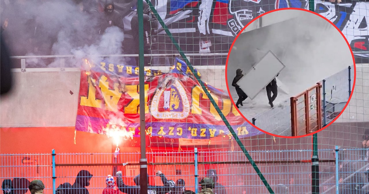 Zamieszki przerwały mecz Ekstraklasy. Jest oświadczenie, jasny apel do służb