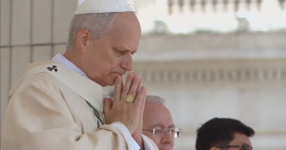 Inauguracja pontyfikatu. Leon XIV otrzymał paliusz i Pierścień Rybaka