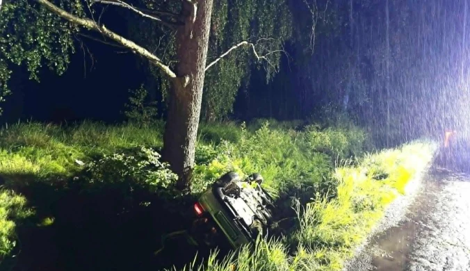 Groźny wypadek w Małopolsce. Trzy ranne nastolatki w szpitalu