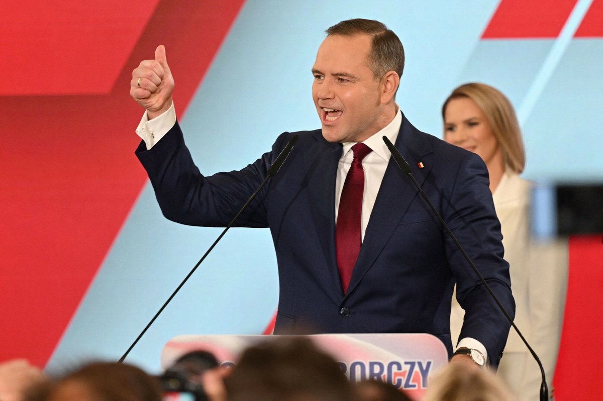 Mocne słowa Nawrockiego po pierwszej turze wyborów