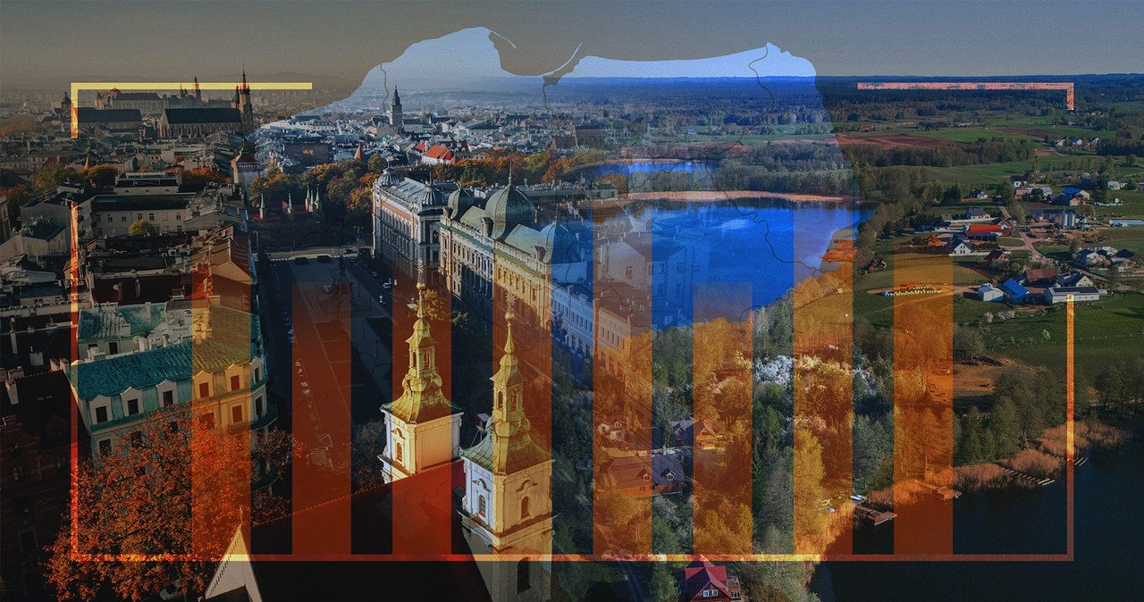 Jak głosowały miasta, a jak wsie? Wyraźny podział
