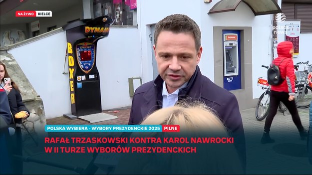 - Jestem przekonany, że wygram, natomiast dużo pracy przed nami - powiedział Rafał Trzaskowski, komentując pierwszą turę wyborów prezydenckich. Dodał, że jest zaniepokojony głosami na skrajną prawicę.
