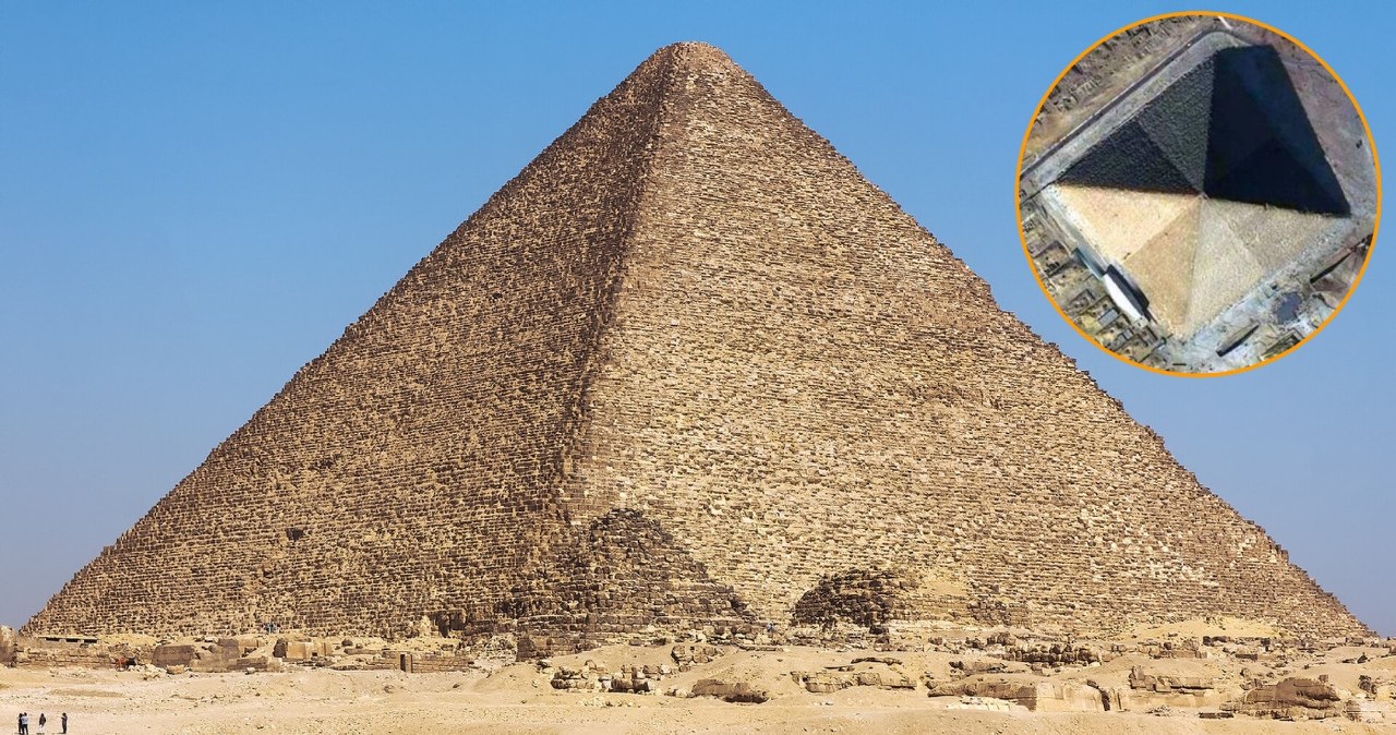 Wielka Piramida w Gizie ma więcej ścian, niż widać to z ziemi
