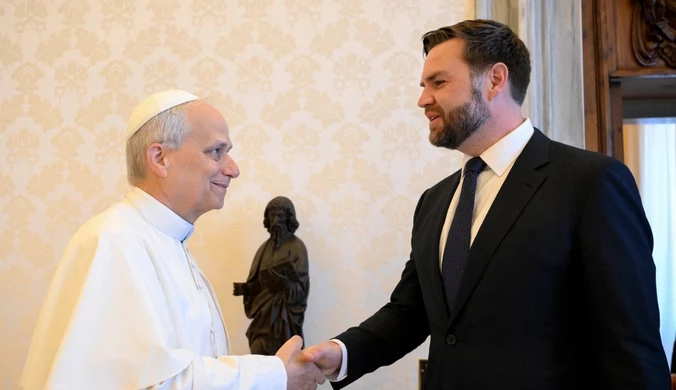 "Wymiana poglądów na kwestie międzynarodowe" Spotkanie Leona XIV z Vance'em