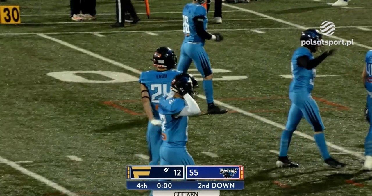 Panthers Wrocław - Fehervar Enthroners. Skrót meczu [WIDEO]