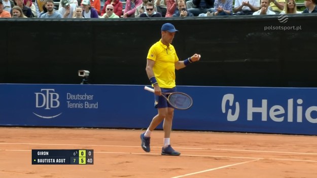 Skrót meczu Marcos Giron - Roberto Bautista Agut.
