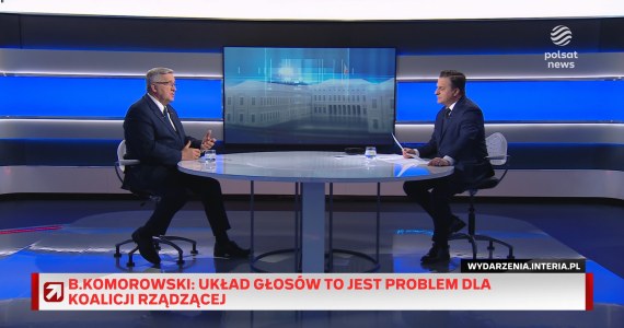 Komorowski radzi Trzaskowskiemu: Powinien być sobą i nie dokonywać gwałtownych zmian w swoich zachowaniach