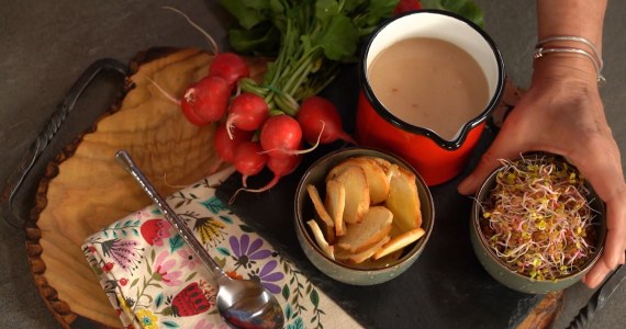 "Ewa gotuje": Krem z rzodkiewki