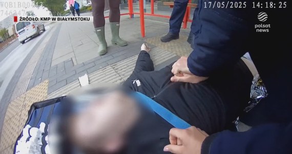 "Wydarzenia": Wzorowa postawa. Policjanci uratowali życie młodego mężczyzny