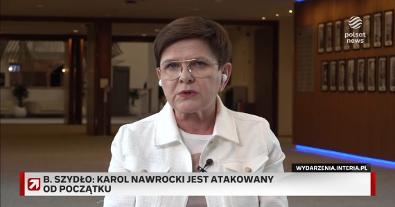 Szydło w "Gościu Wydarzeń'': Trzaskowski z każdym dniem kampanii był w coraz gorszej formie