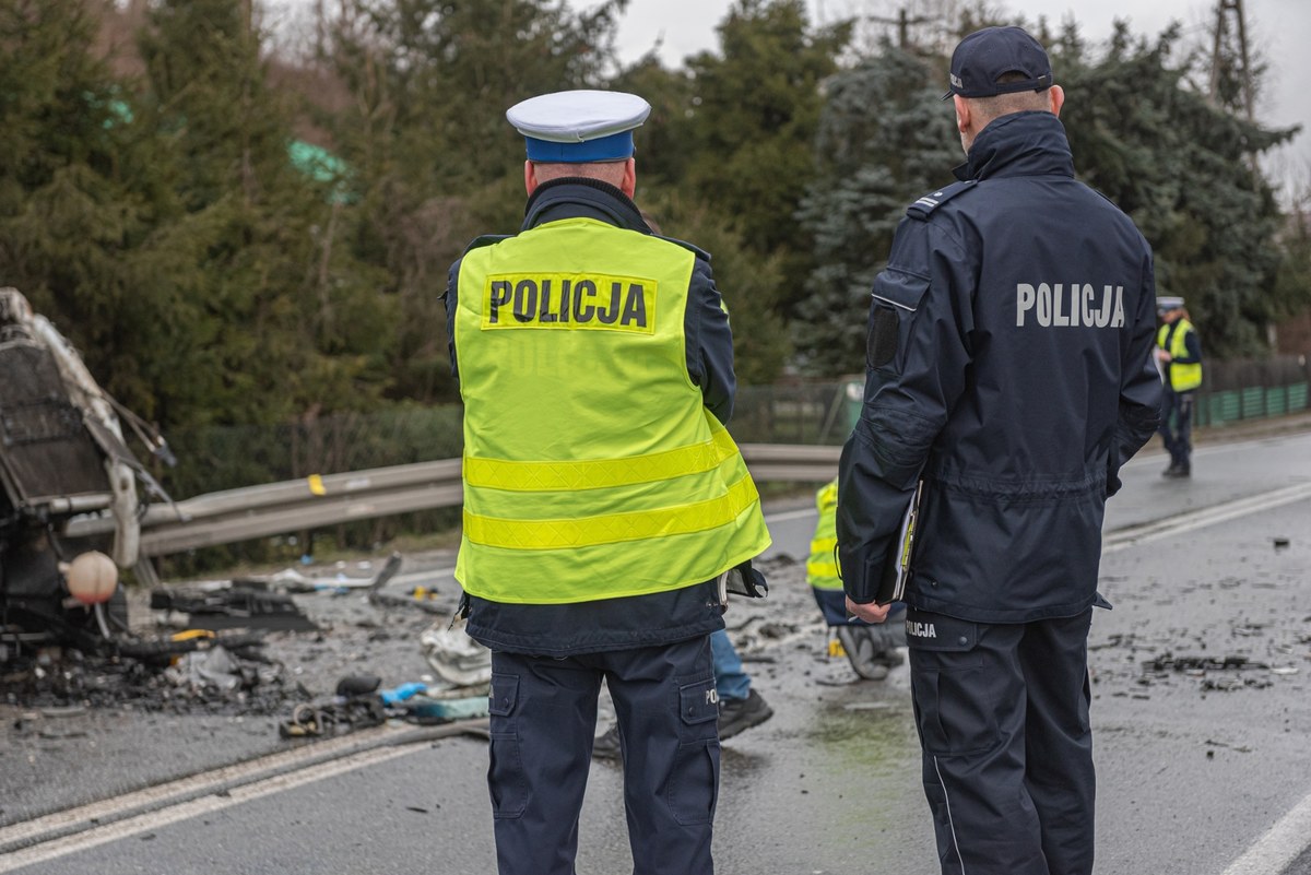 Ciężarówka uderzyła w drzewo, kierowca zginął na miejscu