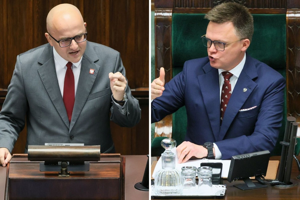 Nocna awantura w hotelu poselskim. Hołownia reaguje na słowa Mateckiego