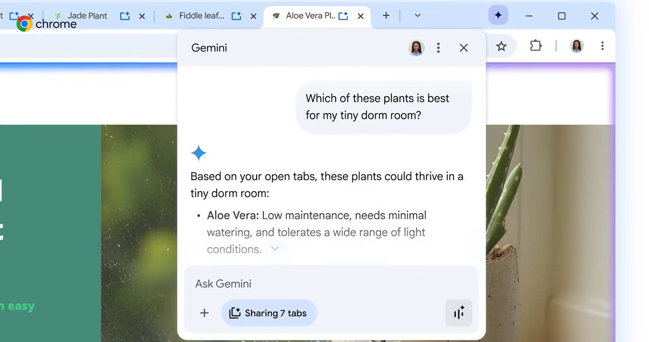 Gemini w Chrome. Sztuczna inteligencja wie, co przeglądasz w sieci