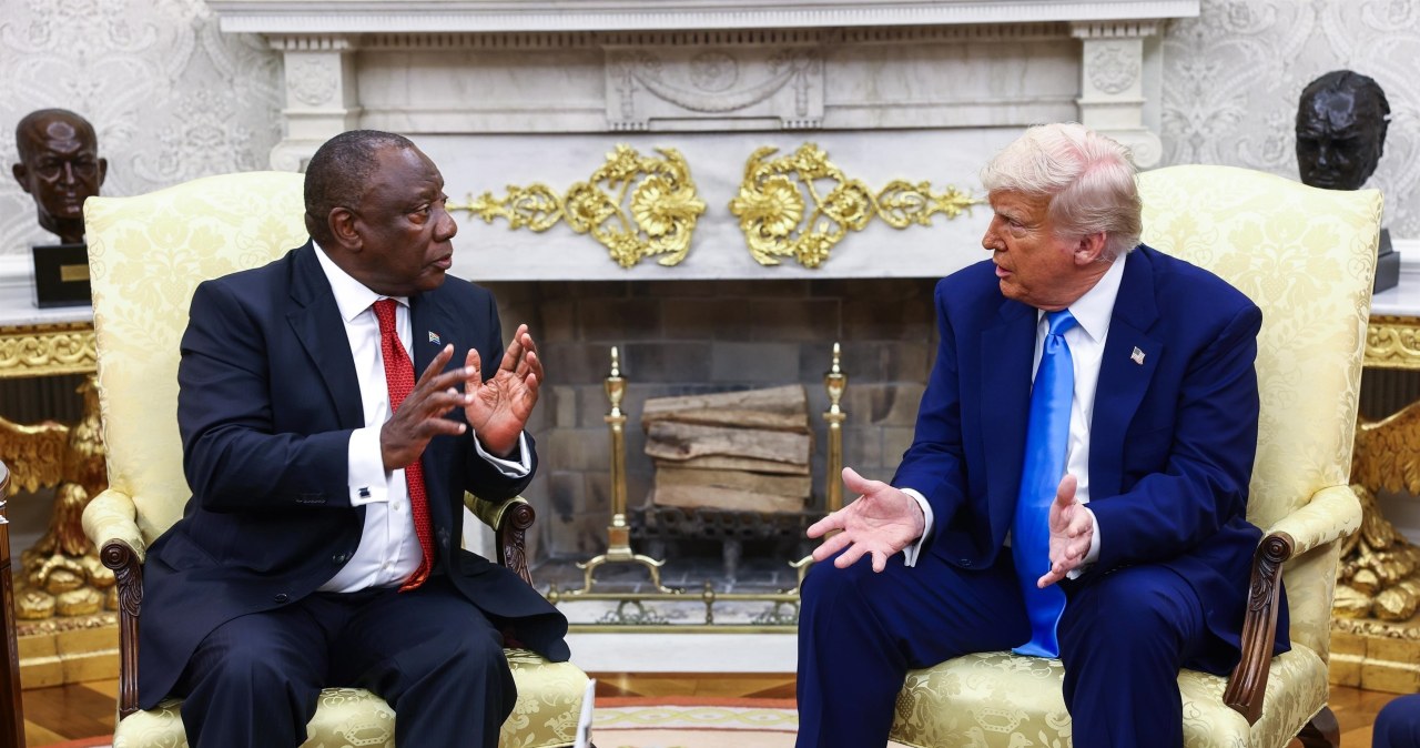 Spięcie podczas wizyty w Białym Domu. Nagle Trump pokazał nagranie