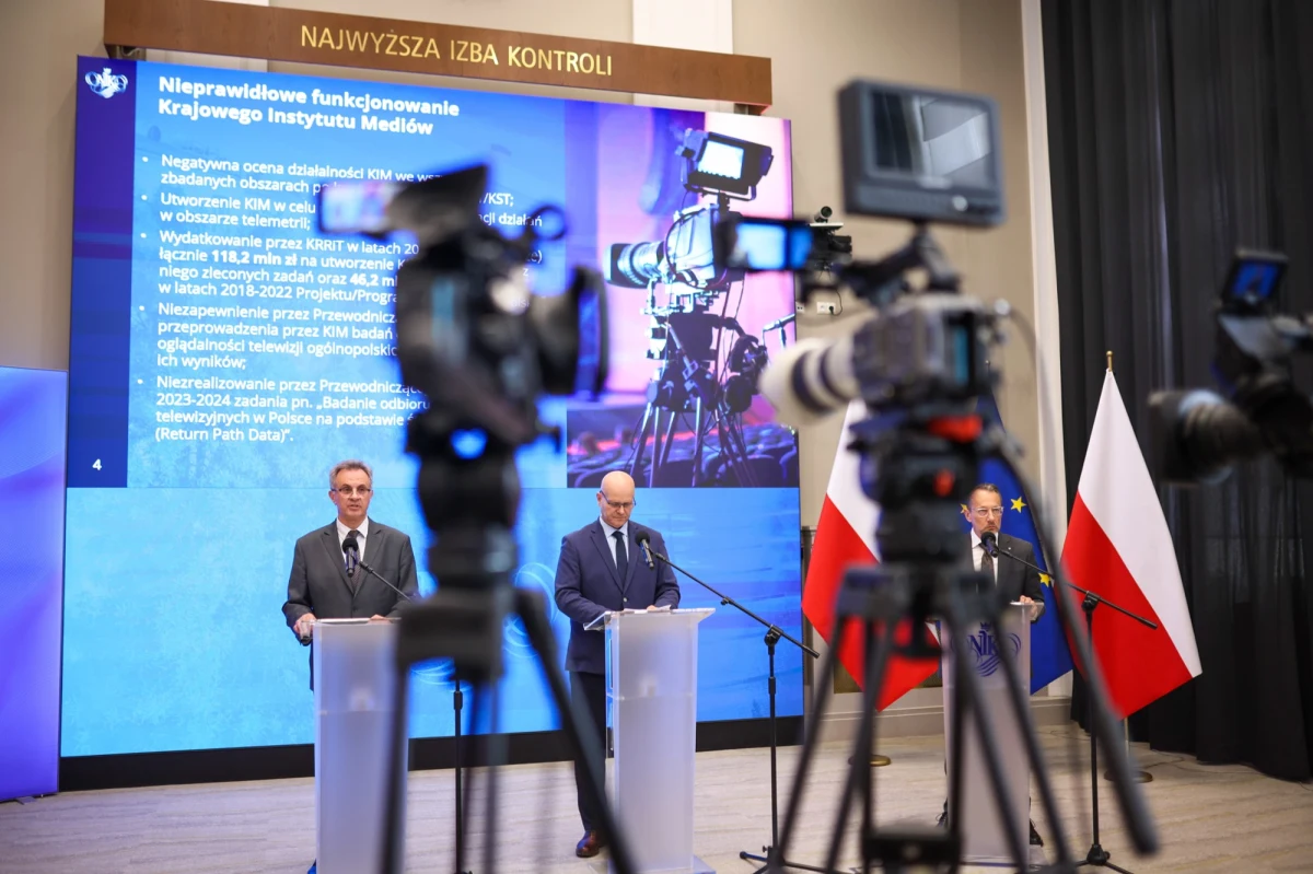 Najwyższa Izba Kontroli złożyła zawiadomienie o podejrzeniu popełnienia przestępstwa przez Krajową Radę Radiofonii i Telewizji. Sprawa dotyczy przekazania ponad 337 milionów złotych z wpływów abonamentowych do depozytu sądowego, zamiast - zgodnie z przepisami - do publicznych jednostek radiofonii i telewizji.