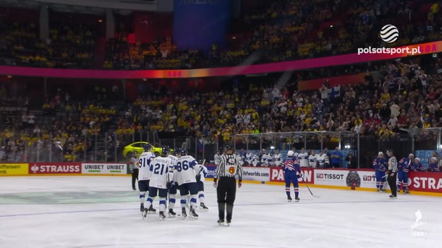 Skrót meczu USA - Finlandia podczas mistrzostw świata Elity w hokeju.