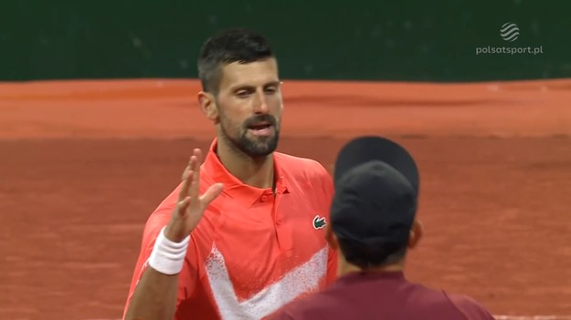Skrót meczu Matteo Arnaldi - Novak Djokovic.
