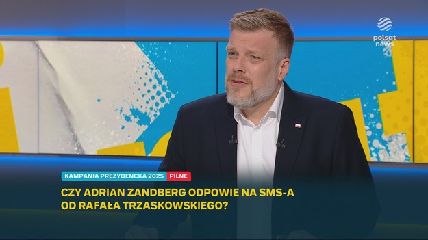- Spotkajmy się w Sejmie w tym tygodniu, zróbmy dodatkowe posiedzenie, popracujmy, pokażcie, że coś chcecie zrobić, a nie tylko pogadać - zaapelował Adrian Zandberg w odpowiedzi na zaproszenie od Rafała Trzaskowskiego. Sztab kandydata KO na prezydenta złożył politykowi Razem propozycję spotkania przed drugą turą wyborów.
