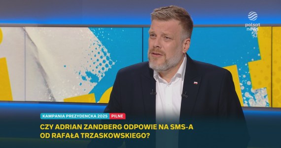 Zandberg w "Graffiti" odpowiedział Trzaskowskiemu: Spotkajmy się na Sejmie, popracujmy