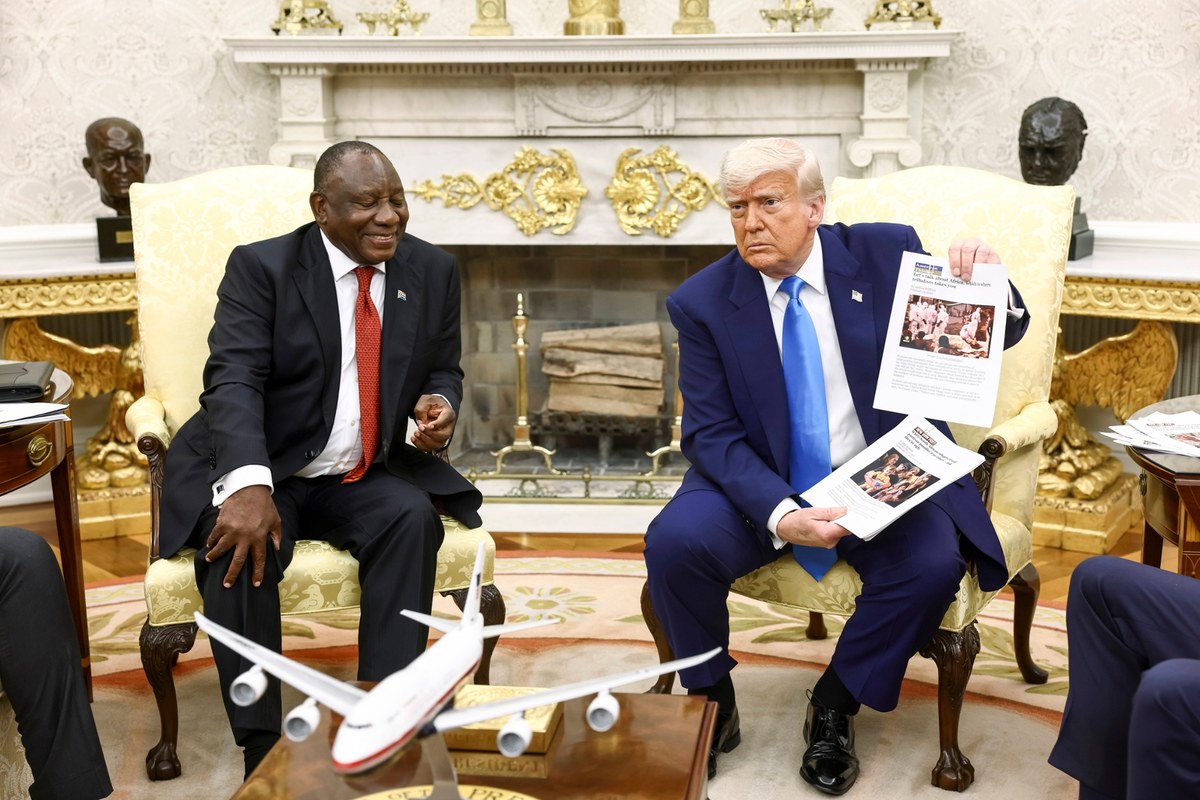 Wpadka Trumpa. Był pewny, iż to "biali farmerzy" z RPA