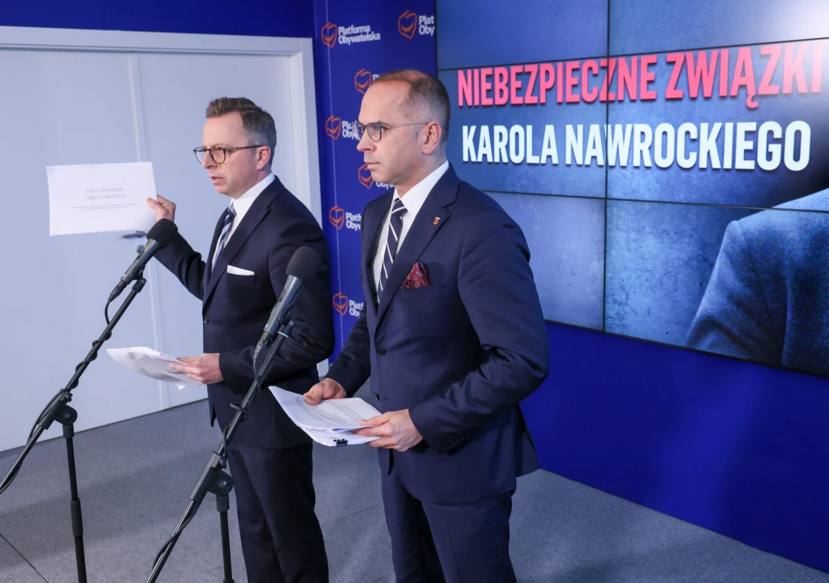 Europosłowie KO Michał Szczerba i Dariusz Joński oświadczyli w piątek, że kierują zawiadomienie do prokuratury ws. proponowania Grzegorzowi Braunowi ułaskawienia w zamian za poparcie Karola Nawrockiego. Ich zdaniem mogło dojść do korupcji politycznej ze strony otoczenia kandydata na prezydenta, popieranego przez PiS.