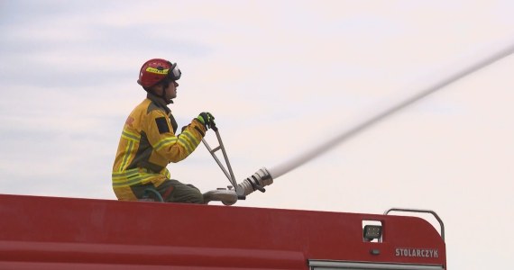 "Wydarzenia": Wielkie ćwiczenia strażaków w Puszczy Noteckiej