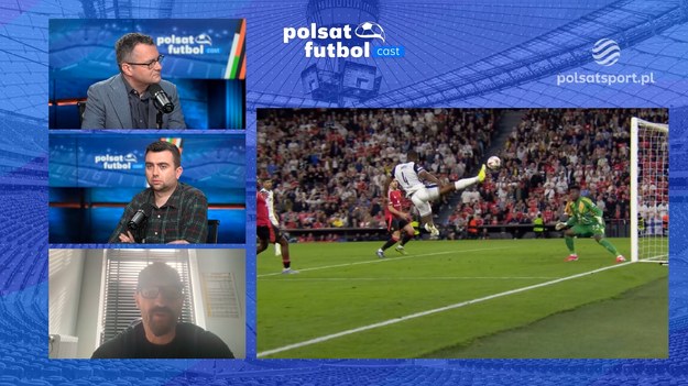 Fragment programu Polsat Futbol Cast. 

