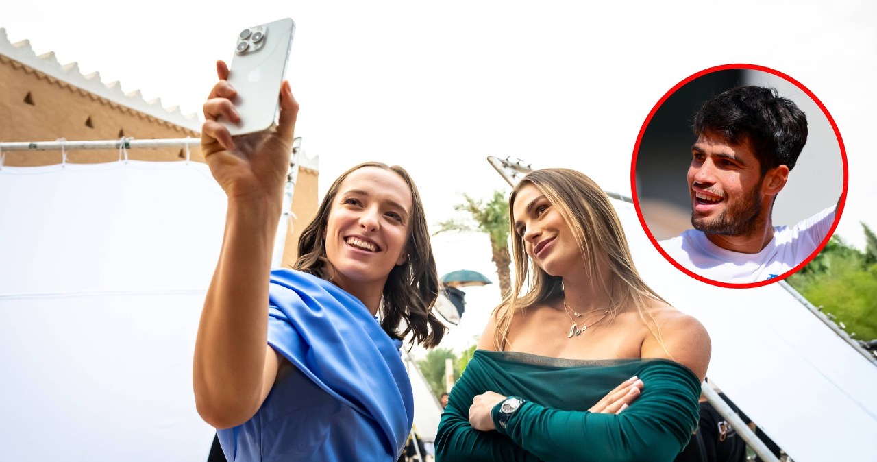 Najpierw Świątek, a teraz Alcaraz. Sabalenka nie mogła się powstrzymać, znów to zrobiła