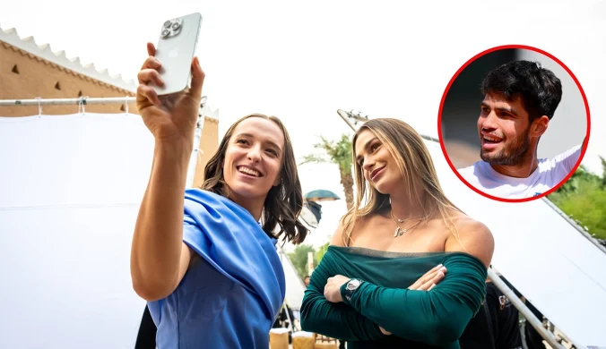 Najpierw Świątek, a teraz Alcaraz. Sabalenka nie mogła się powstrzymać, znów to zrobiła