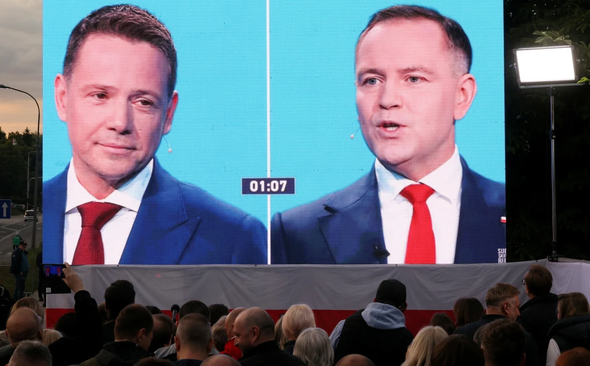 Debata przed drugą turą wyborów prezydenckich za nami. W dyskusji współorganizowanej przez TVP, TVN24 i Polsat News Rafał Trzaskowski i Karol Nawrocki zadawali sobie pytania w sześciu blokach tematycznych. Kto twoim zdaniem zaprezentował się lepiej? Zagłosuj w poniższej sondzie.