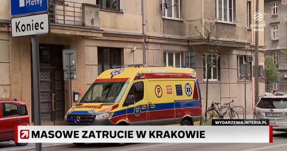 Masowe zatrucie w Krakowie