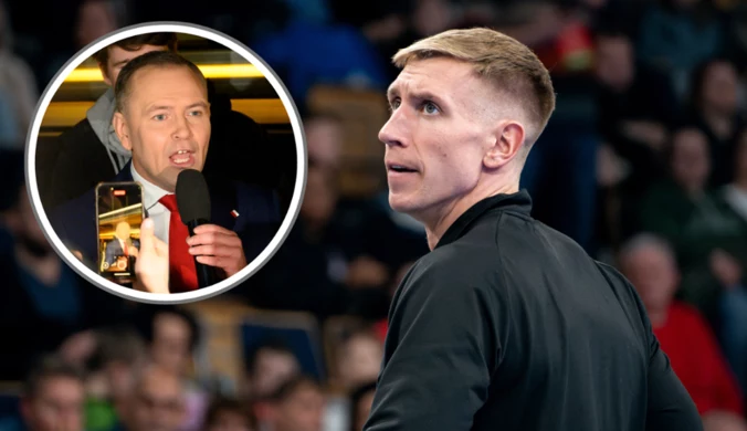 Pojawił się temat "ustawek" na mityngu w Chorzowie. Nasz mistrz obruszył się po pytaniu dziennikarza