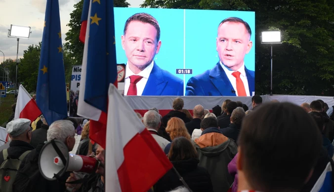Trwa walka o wyborców Mentzena. Co chce ugrać Trzaskowski? 