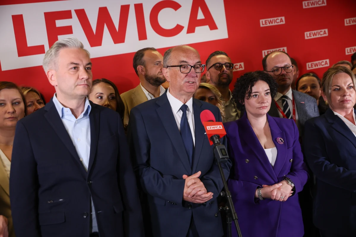 "Taka osoba jak Rafał gwarantuje rozsądek" - mówi Włodzimierz Czarzasty. Nowa Lewica udzieliła poparcia Rafałowi Trzaskowskiemu w walce o urząd prezydenta. 