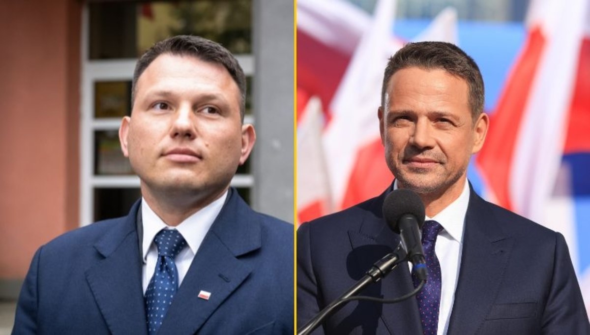 Trzaskowski u Mentzena. Dzień po gorącej debacie [OGLĄDAJ]