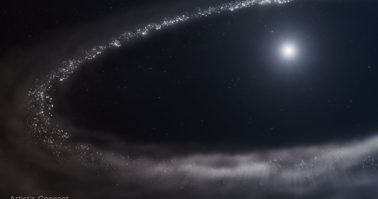 Nowe odkrycie Teleskopu Jamesa Webba. Skupisko wody w kosmosie