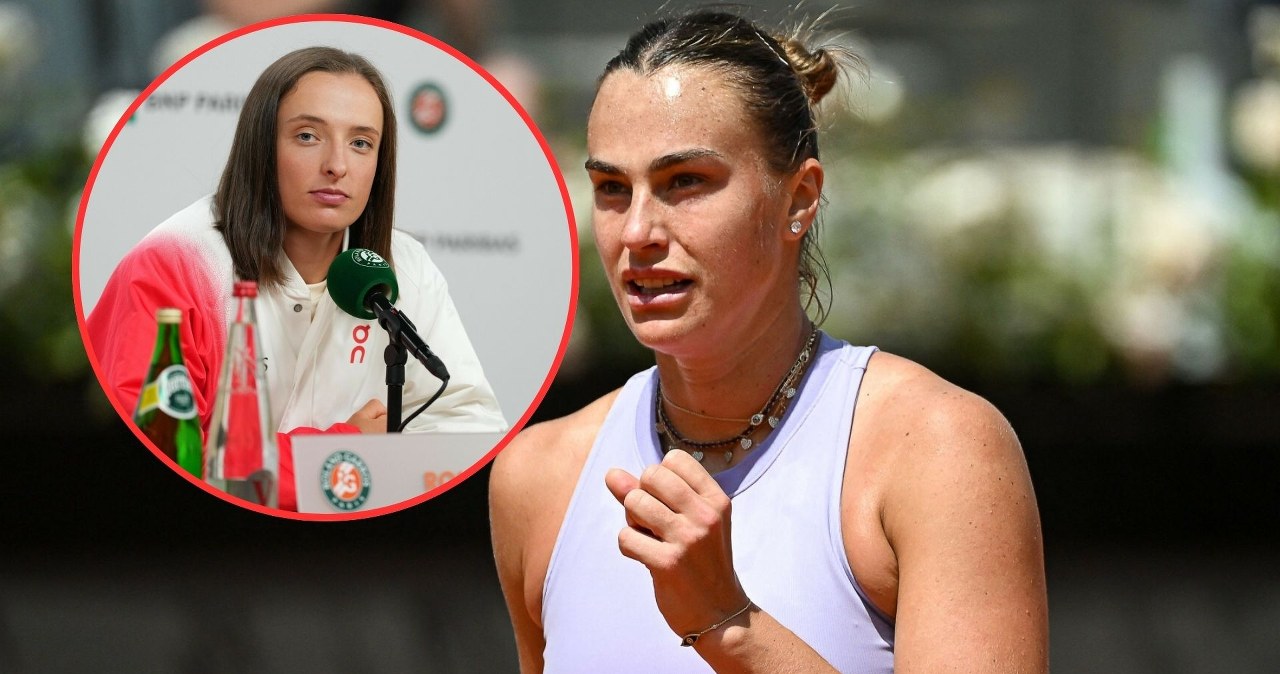 Startuje Roland Garros, a tu takie słowa Sabalenki o Świątek. Powiedziała to głośno