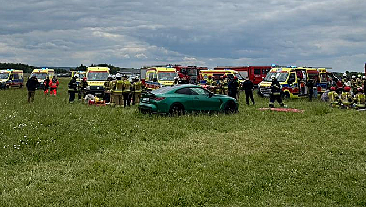 Wypadek na pokazach w Krośnie. Jest ruch prokuratury