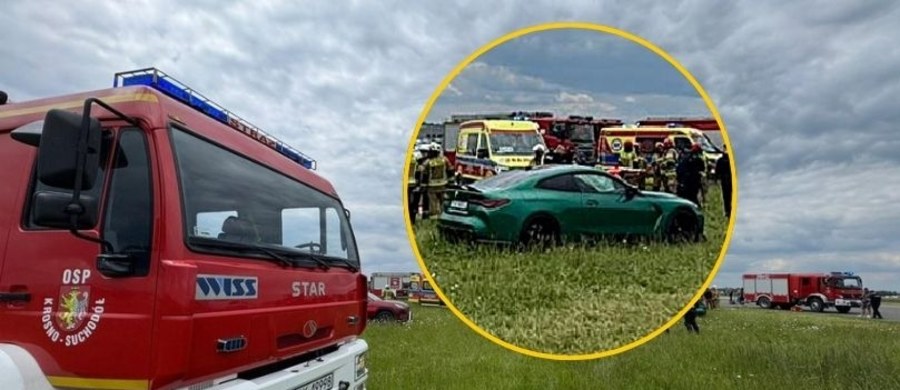 Prokuratura w Krośnie wszczęła postępowanie w sprawie poważnego wypadku, do którego doszło w niedzielę po południu w czasie zawodów motoryzacyjnych w tym mieście. Jak ustalił dziennikarz RMF FM Michał Dobrołowicz - najpóźniej w poniedziałek zostanie przesłuchany 27-letni kierowca, który rozpędzonym samochodem wjechał w grupę widzów. Mężczyzna został zatrzymany. W wypadku zostało poszkodowanych 18 osób. Wśród nich jest kilkuletnie dziecko. 
