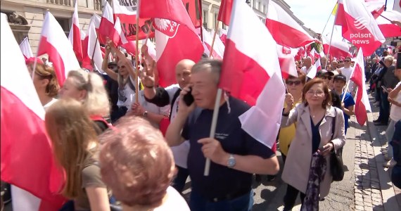 "Wydarzenia": Dwa marsze przeszły przez stolicę. Jaka jest mobilizacja w sztabach wyborczych?