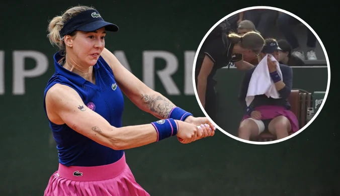 Niepokojące sceny na korcie. Tenisistka nagle zaczęła płakać, mecz przerwany