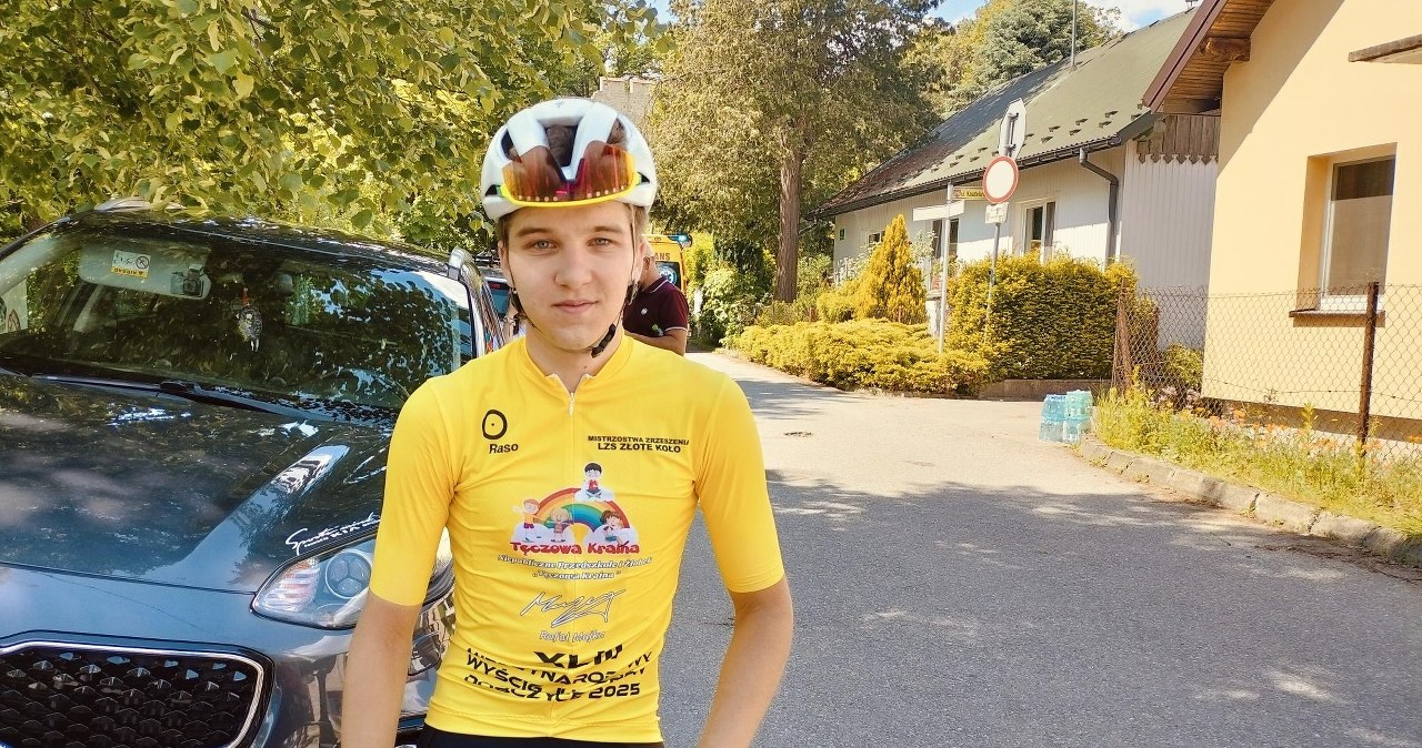 18-latek idzie w ślady Rafała Majki. To życiowy sukces kolarza z Katowic
