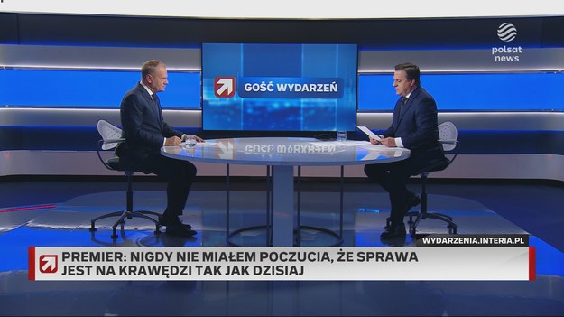 Donald Tusk nawiązał do publikacji Onetu, według której Nawrocki miał uczestniczyć w procederze dostarczania prostytutek dla gości Grand Hotelu w Sopocie, kiedy pracował tam jako ochroniarz. Kandydat na prezydenta zapowiedział pozew, ale w trybie cywilnym. Zapowiedział również złożenie prywatnego aktu oskarżenia w trybie karnym. Jednak w obu przypadkach rozstrzygnięcie jest możliwe najpewniej po wyborach.

- Gdyby tak się stało, że Polacy w większości wybiorą Karola Nawrockiego, ponieważ nie do końca będą wiedzieli o co tak naprawdę chodzi w tych oskarżeniach, to wtedy pan Karol Nawrocki już nie stanie przed sądem - komentował premier w "Gościu Wydarzeń". Odpowiadając na słowa kandydata na prezydenta o "anonimowych postaciach" przytoczył postaci Jacka Murańskiego, "Wielkiego Bu" i Pawła B.